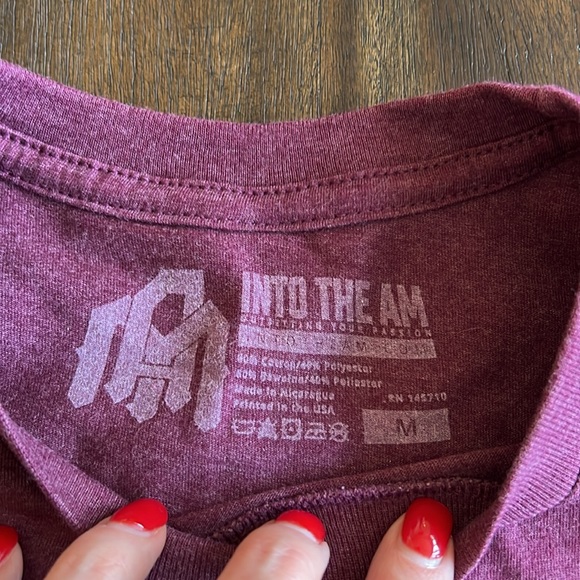 INTO THE AM basic t's Mens Size M, 2 crew, 1 v-neck, New - Picture 9 of 13